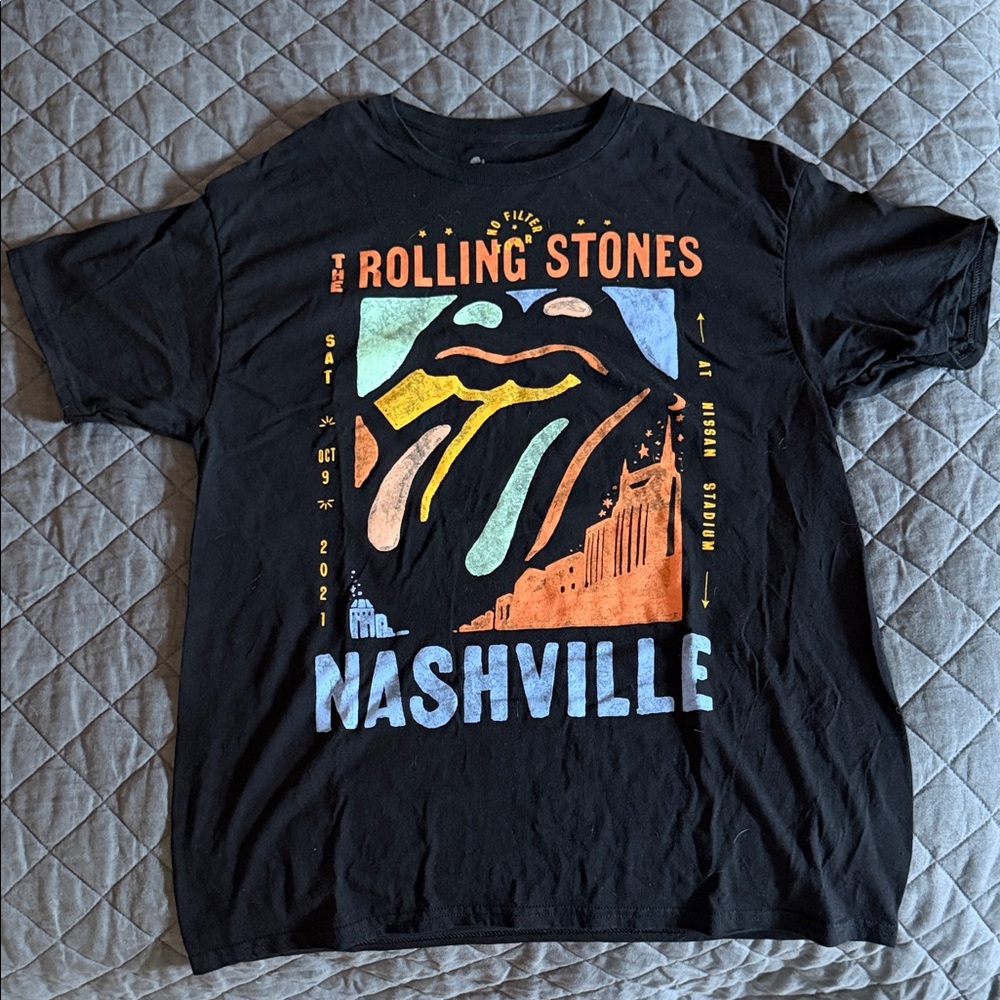 Men’s Rolling Stones Nashville Black T-Shirt